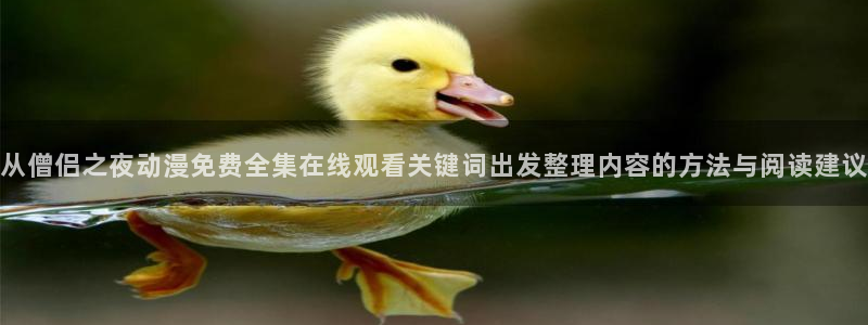 动漫分类：从僧侣之夜动漫免费全集在线观看关键词出发整理内容的方法与阅读建议